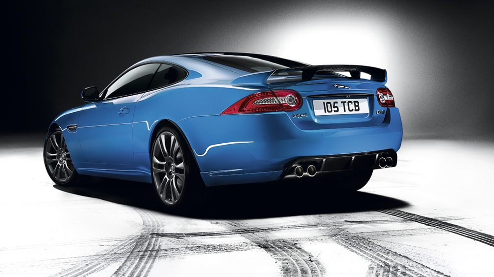 Jaguar XKR S Coupe In French Racing Blue Color With 20 Inch Vulcan
